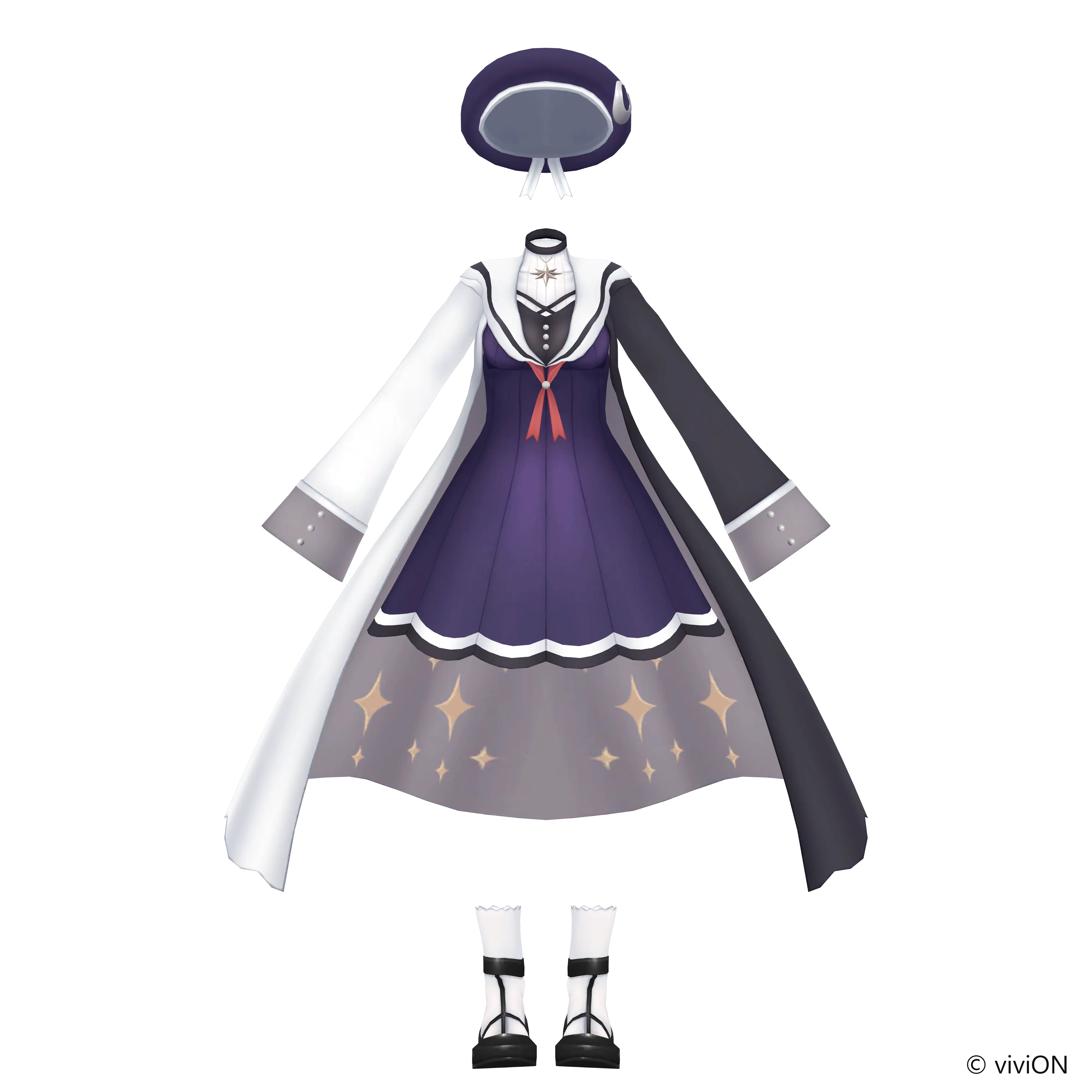 音霊魂子 あおぎり高校公式VRChat衣装