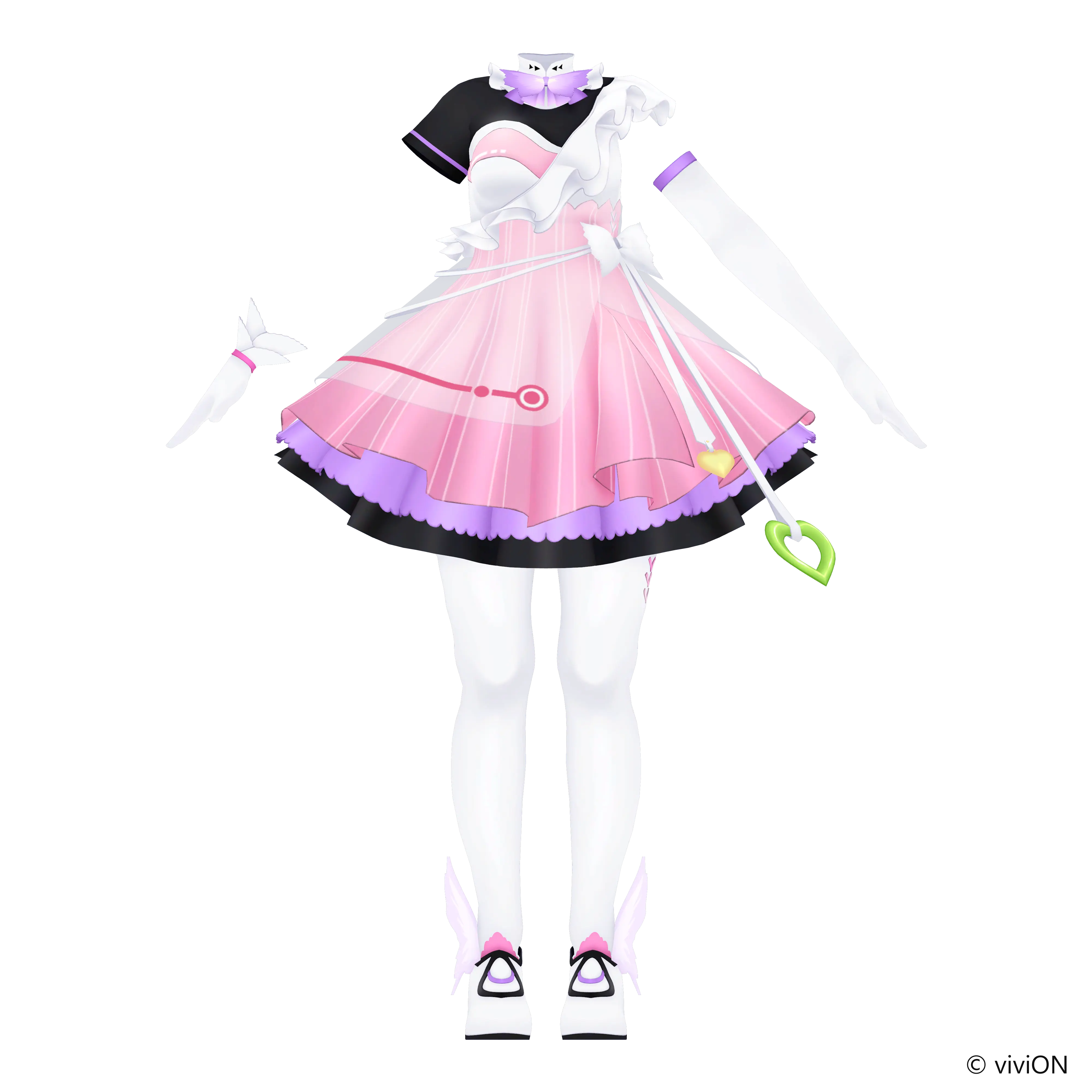 千代浦蝶美 あおぎり高校公式VRChat衣装