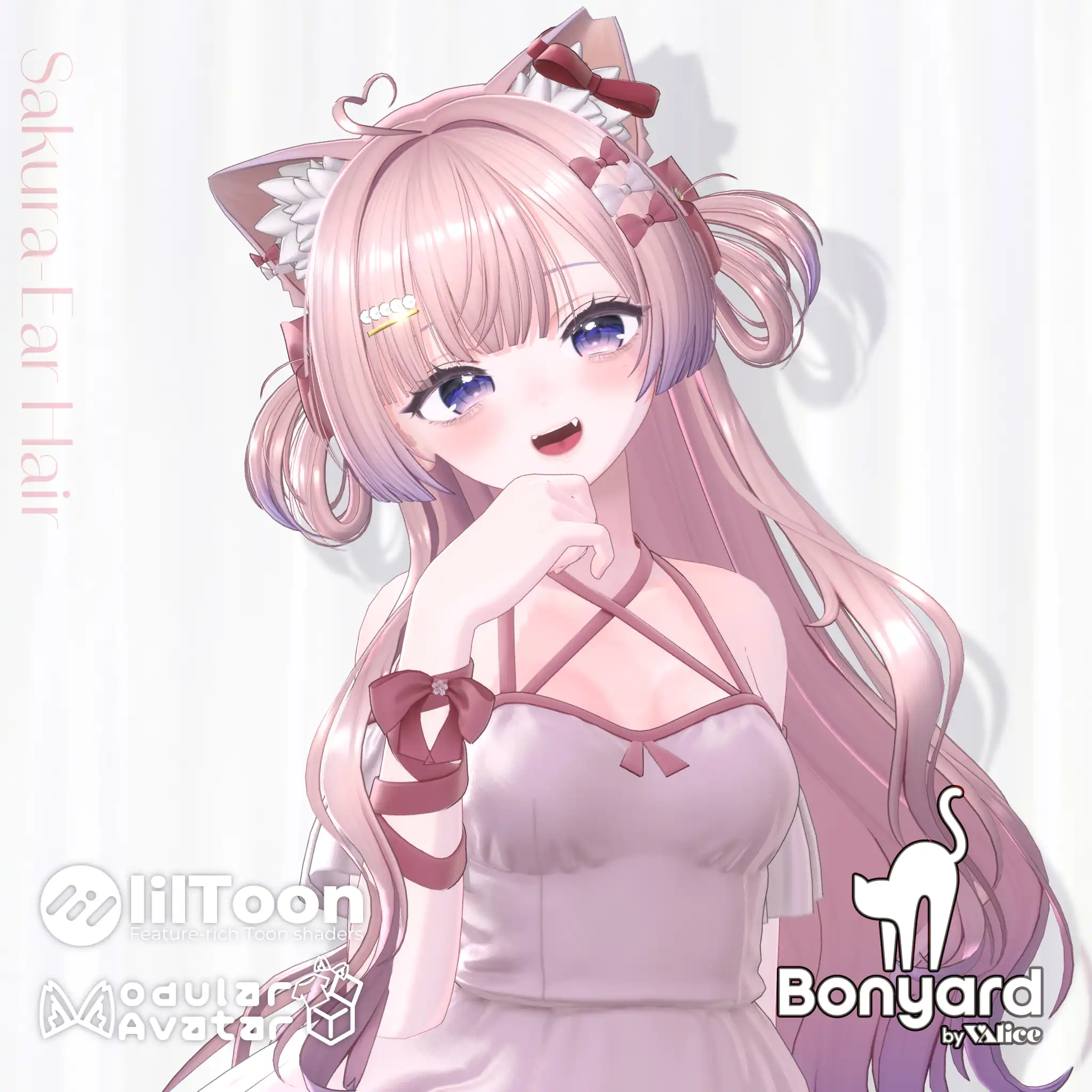 さくらみみヘア / Sakura-Ear Hair【16 Avatars】