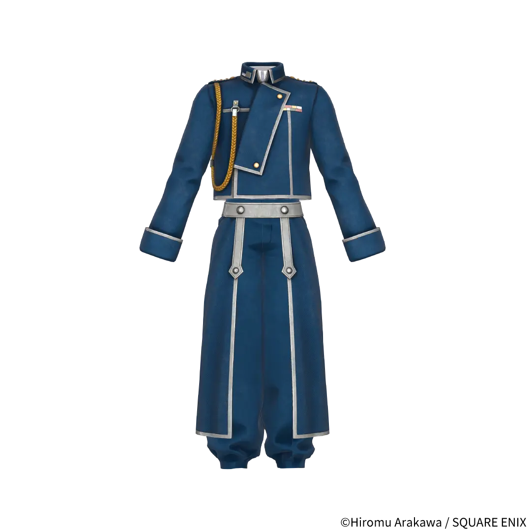 「ロイ・マスタング アメストリス国軍の軍服・ワイシャツ セット」『鋼の錬金術師』