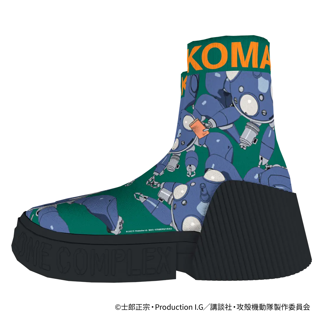 攻殻機動隊 STAND ALONE COMPLEX SOCKS BOOTS