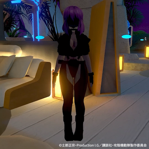 「草薙素子 光学迷彩ギミック」『攻殻機動隊 STAND ALONE COMPLEX』