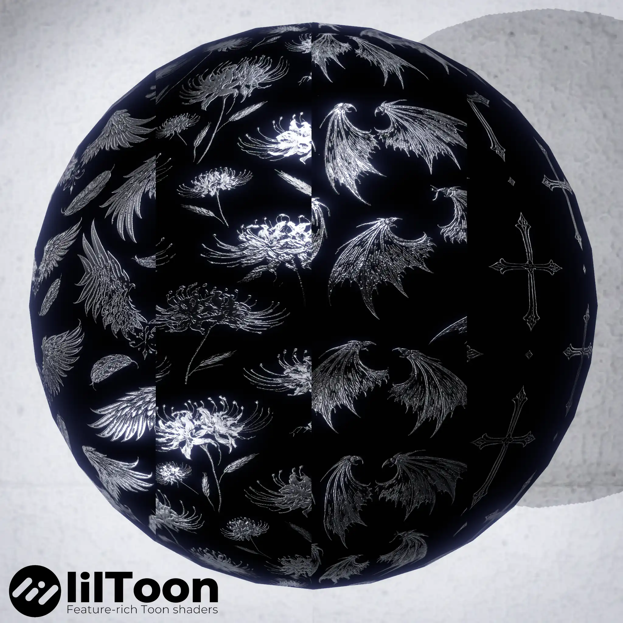 Harune Jacquard Normalmap Matcap&Mask 3rd set