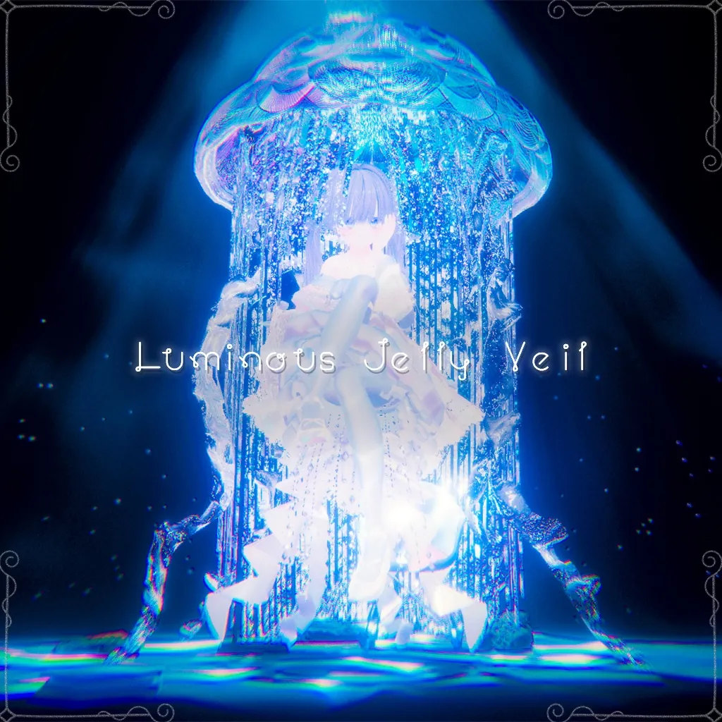 【クラゲのベール】Luminous Jelly Veil | はるさめ雑貨店/haru-same