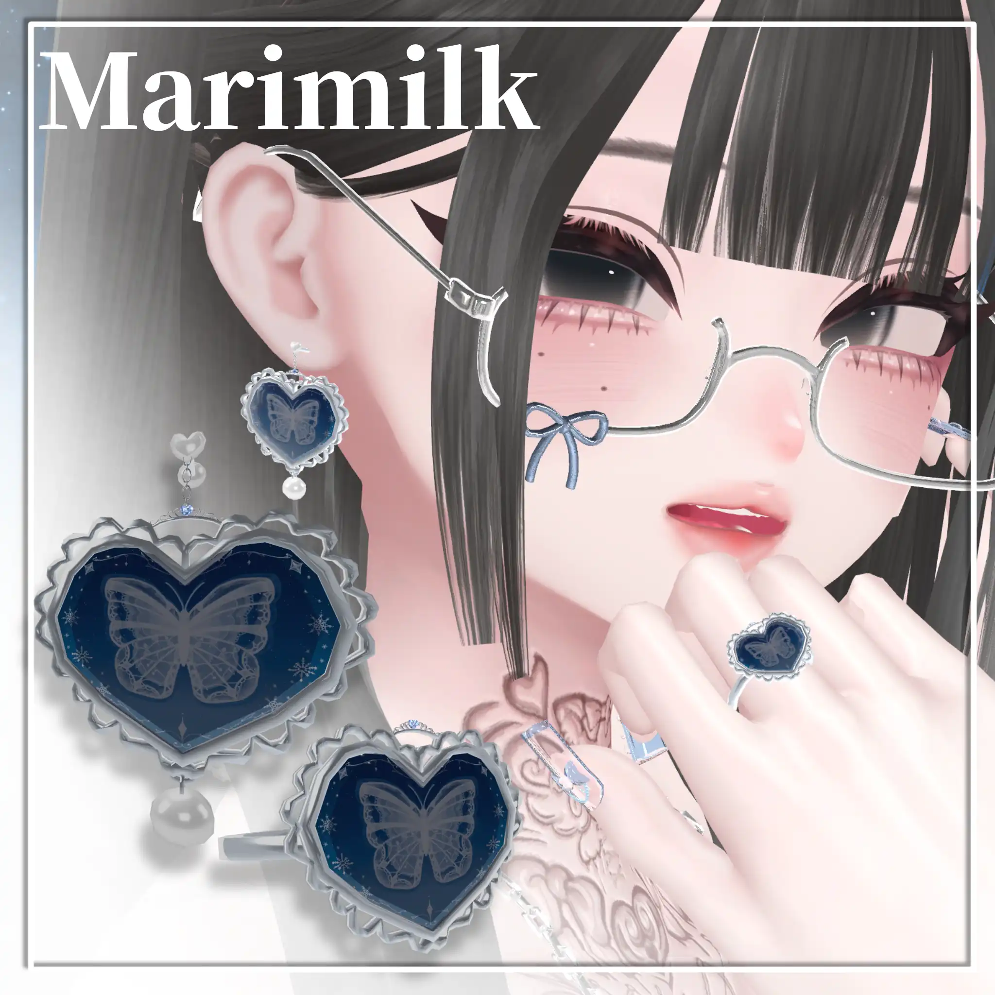 【Marimilk】指輪 ピアス セット | JewelryBLUE