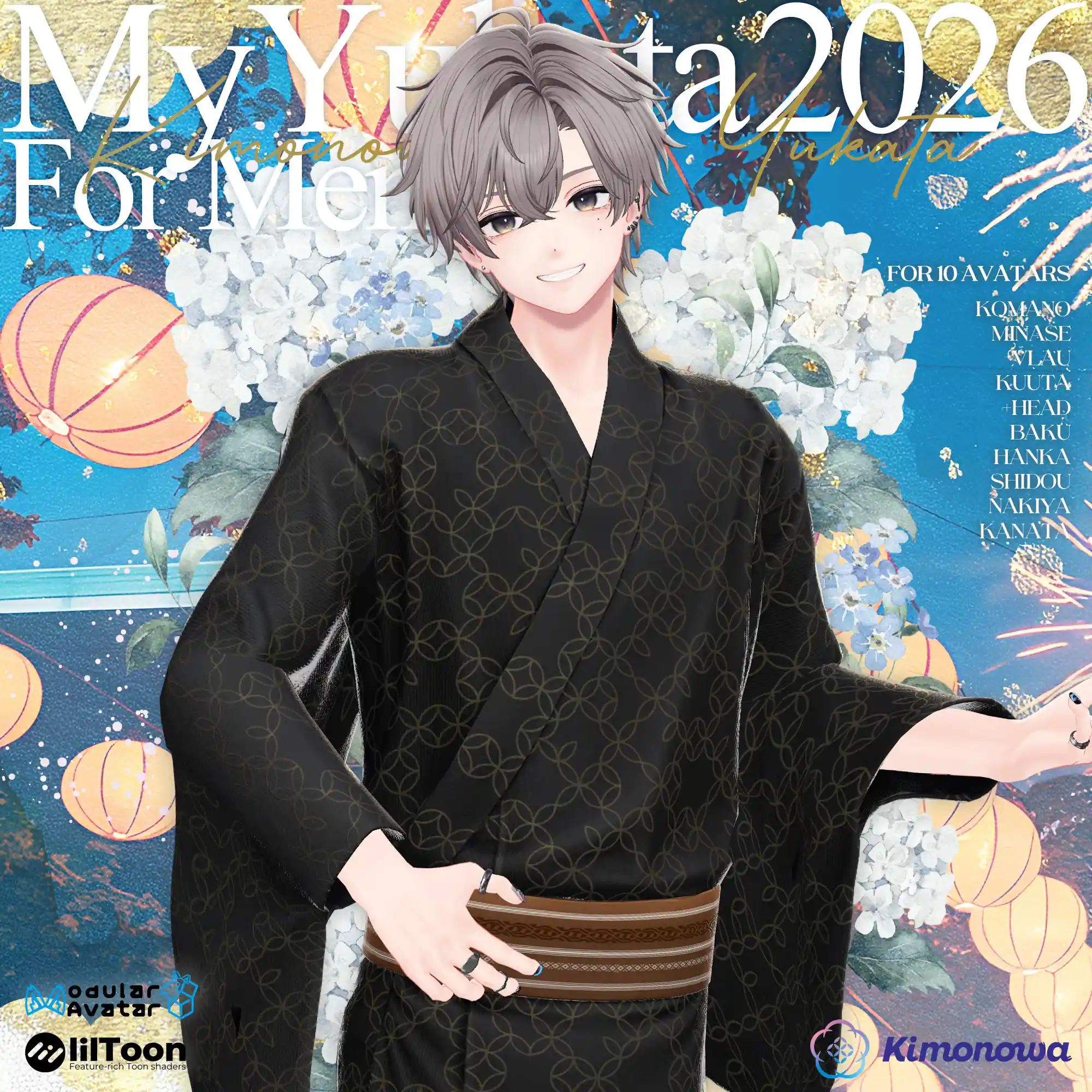 MyYukata 2026 for Men『11アバター対応』 | Kimonowa