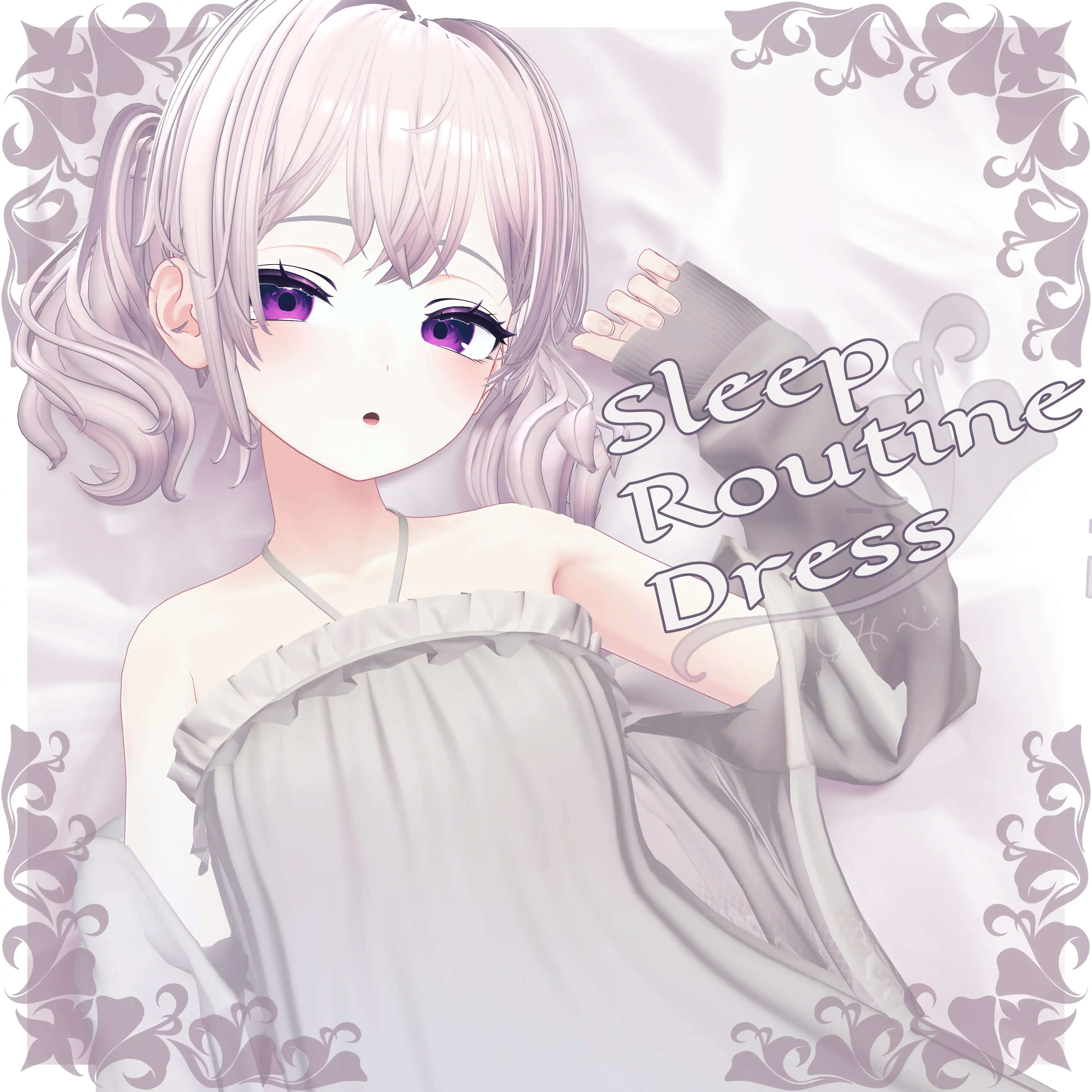 【19-Avatars】Sleep Routine Dress-ぽやしみルーティンワンピース【しなのラムネミルティナプラム対応】 | makurastudy