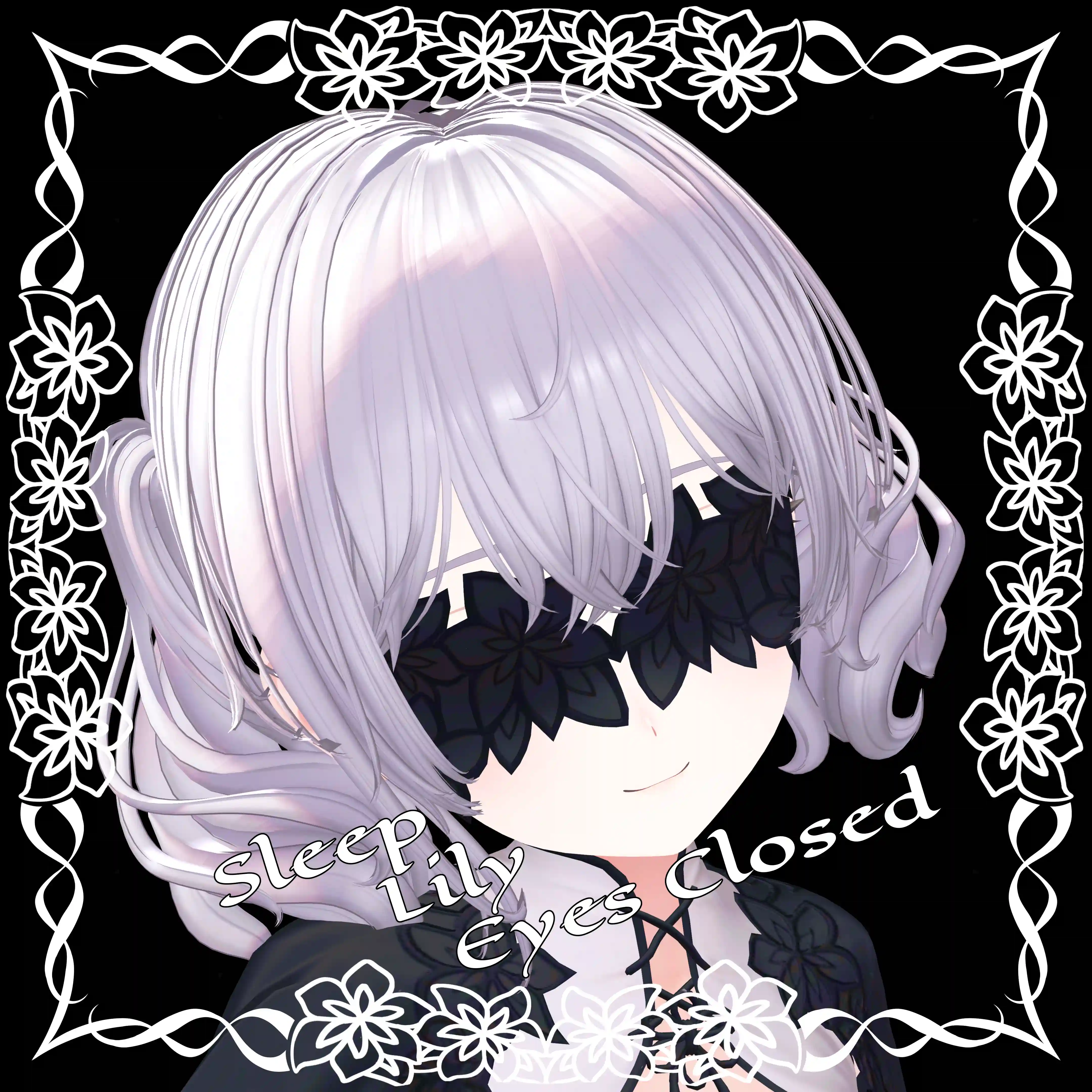 【無料/Free】Sleep Lily Eyes Closed-ぽやしみリリィアイズクローズド【28-Avatars】| makurastudy
