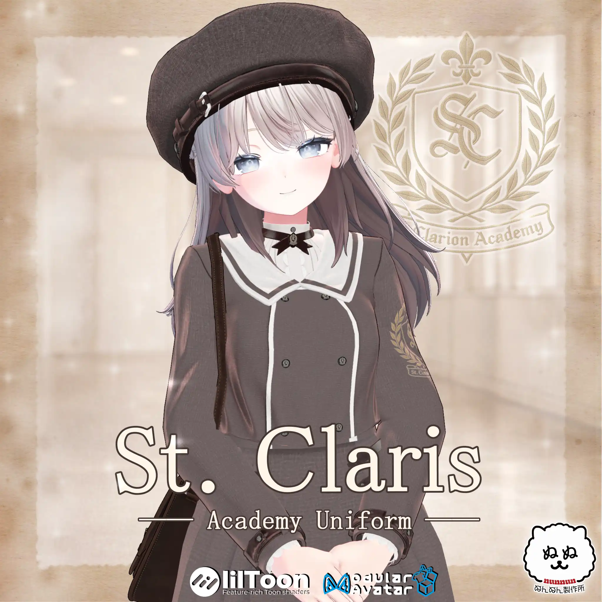 【51アバター対応】St. Claris【St. Clarion Academy】 |ぬんぬん製作所