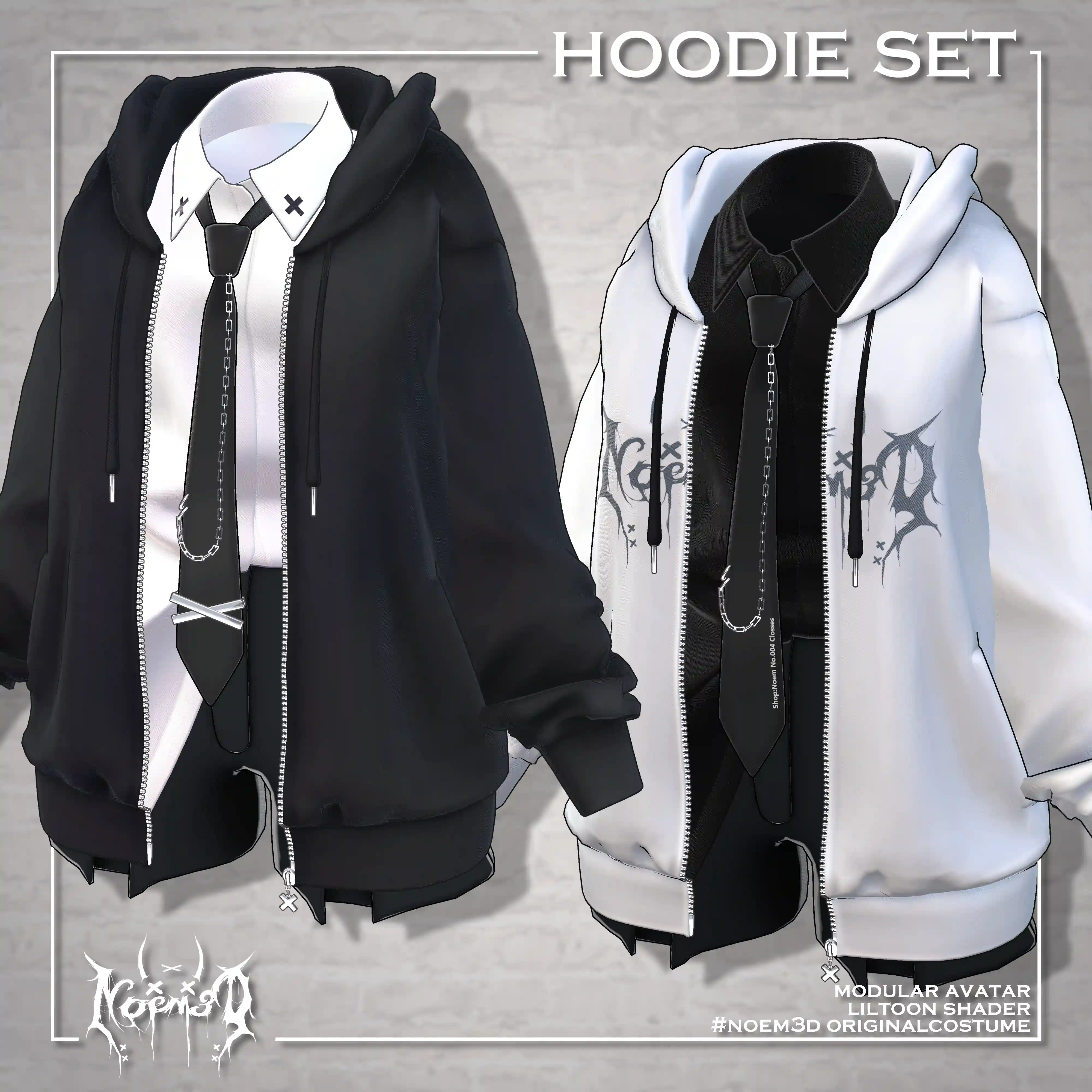 Hoodie set(22アバター対応) | Noem