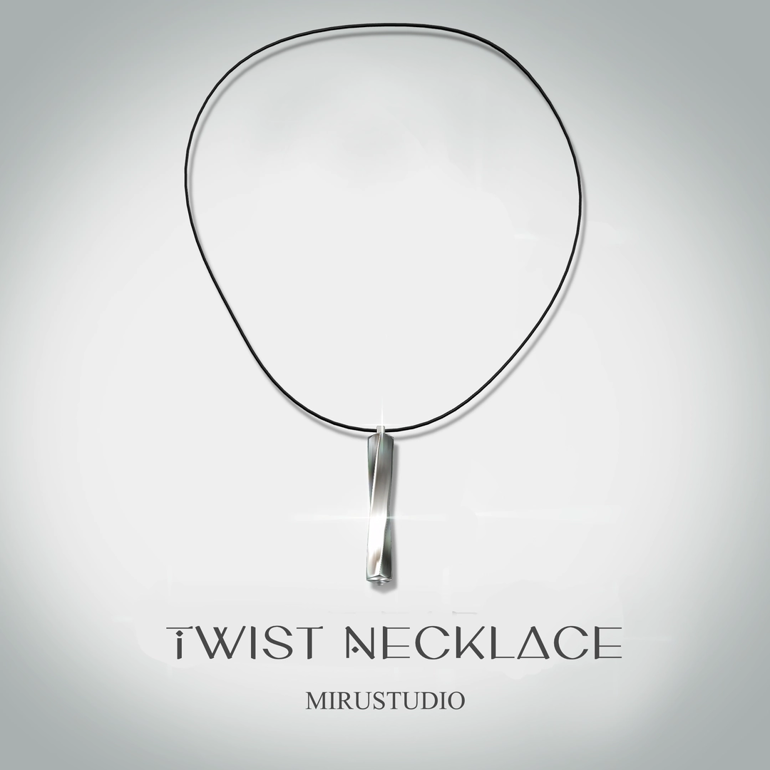 Twist_Necklace | Miru-Studio