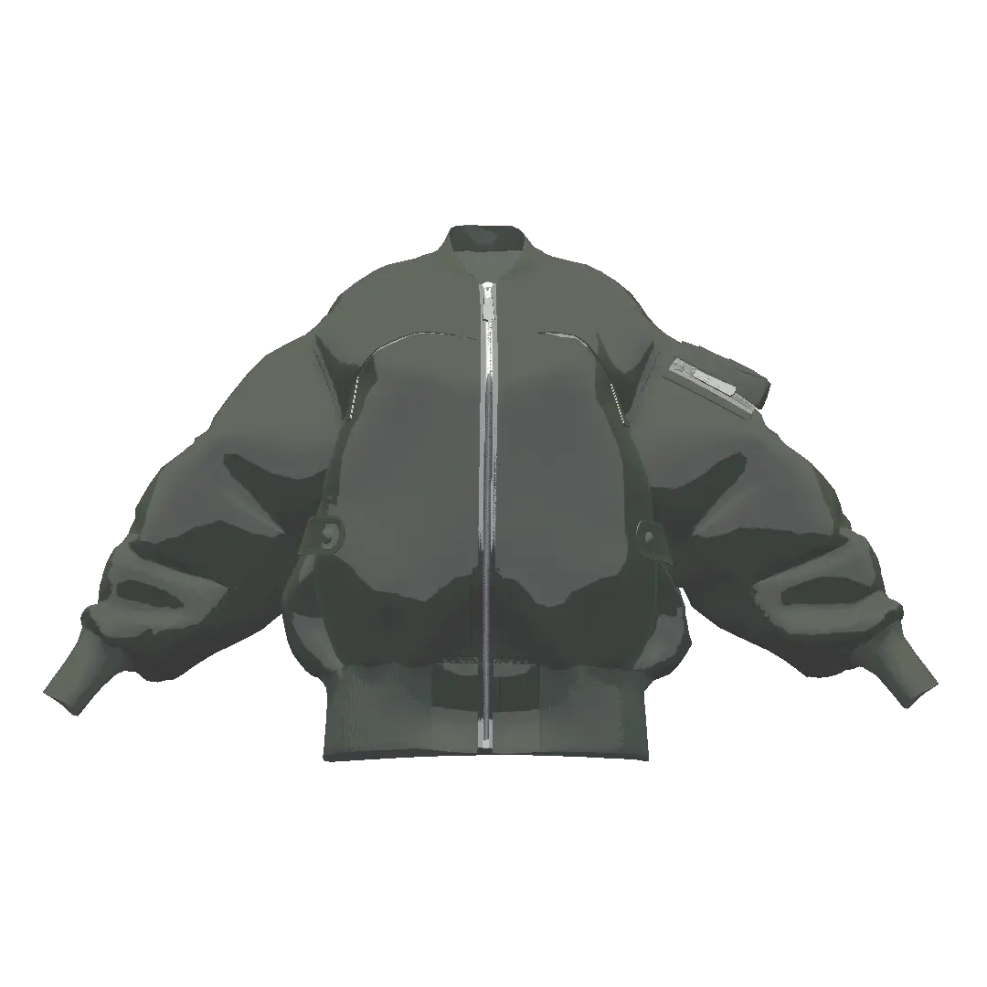 TAG SHORT LENGTH BOMBER JACKET