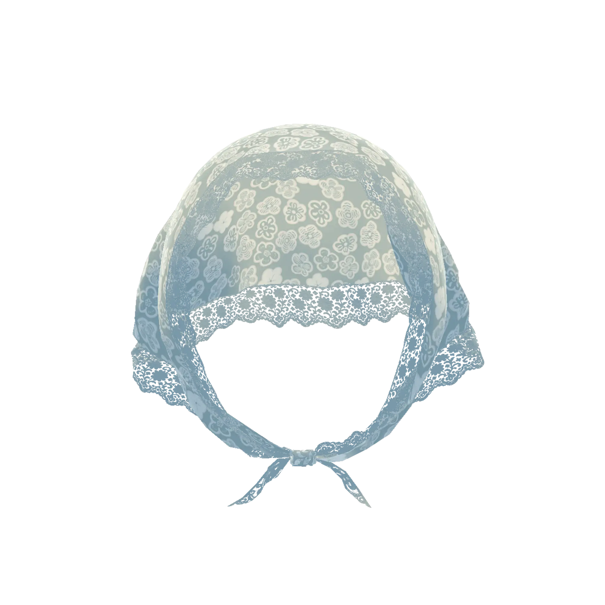 TAG HEAD SCARF [with Hair]