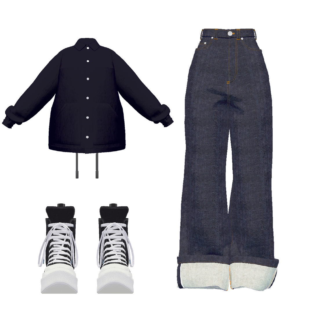 【FULL SET】TAG DENIM STYLE vol.4