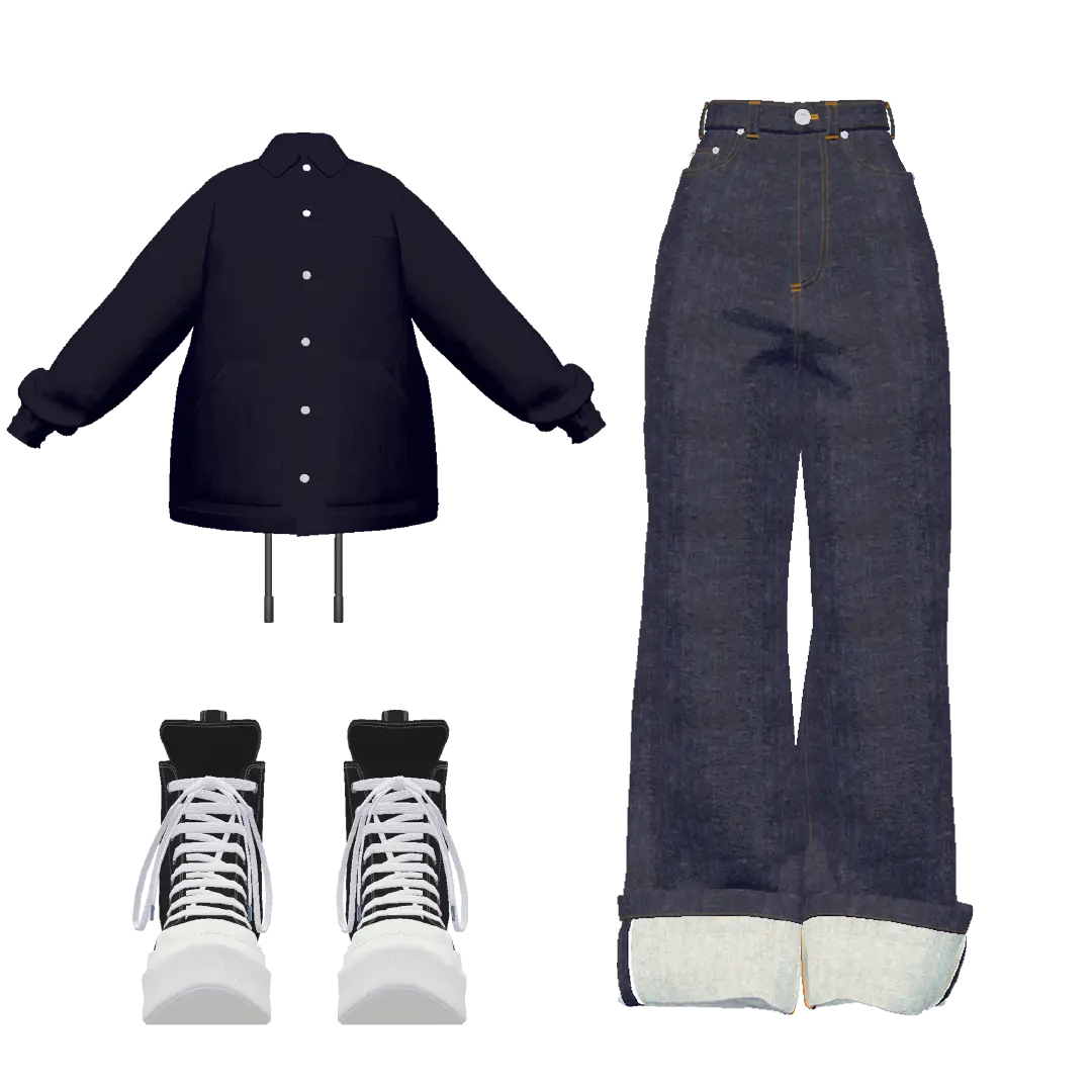 【FULL SET】TAG DENIM STYLE vol.4