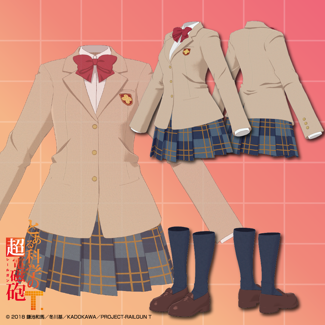 「常盤台中学制服（冬服）」『とある科学の超電磁砲T』