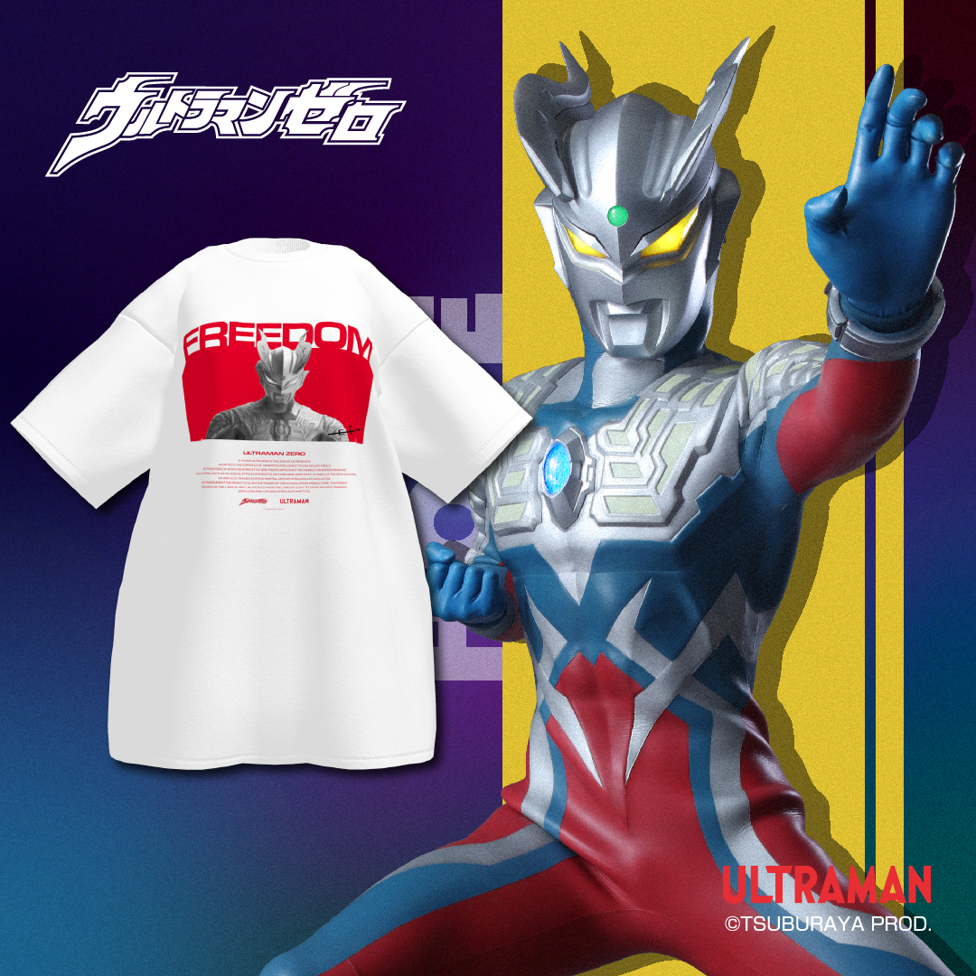 「ウルトラマンゼロ」PRINT T-SHIRT