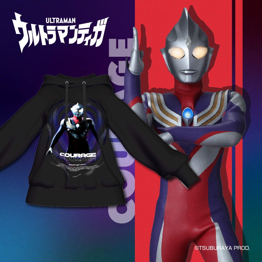 「ウルトラマンティガ」PRINT PARKA