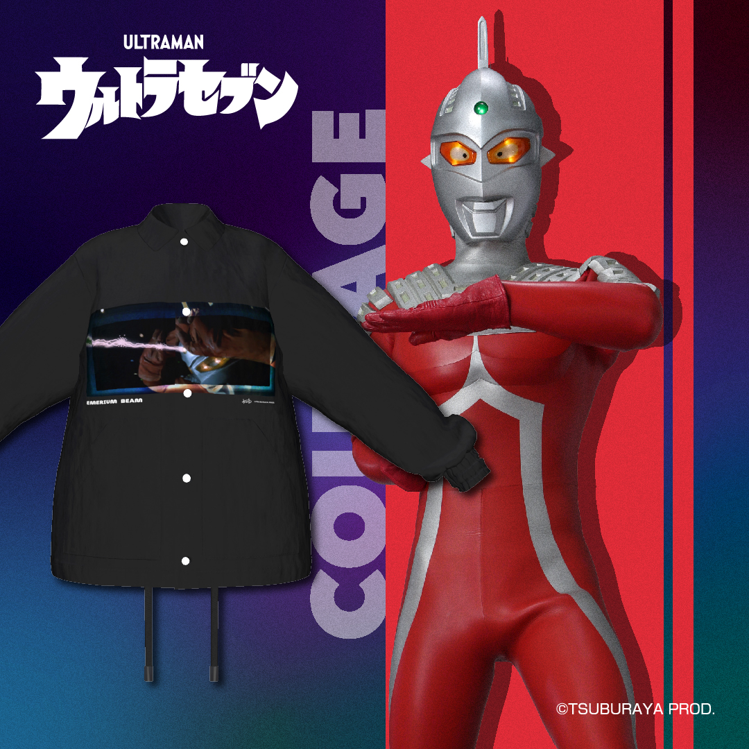 「ウルトラセブン」PRINT COACH JACKET