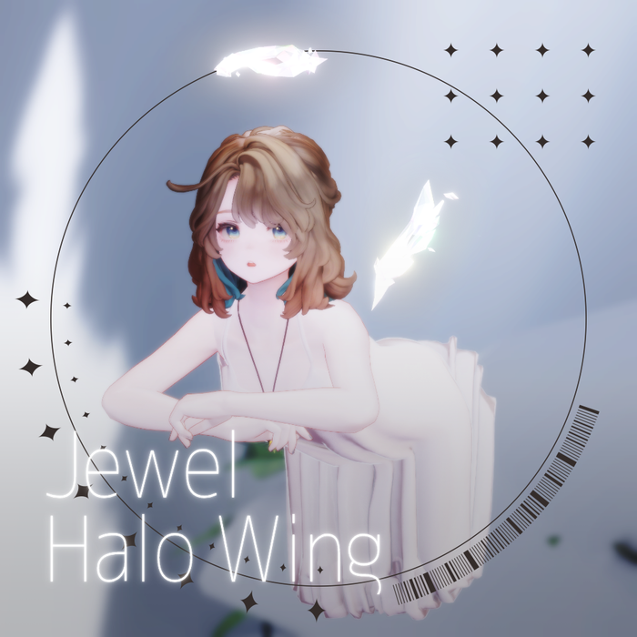 【パーティクル付き】Jewel Halo Wing(MA設定済み) | うましかちょう