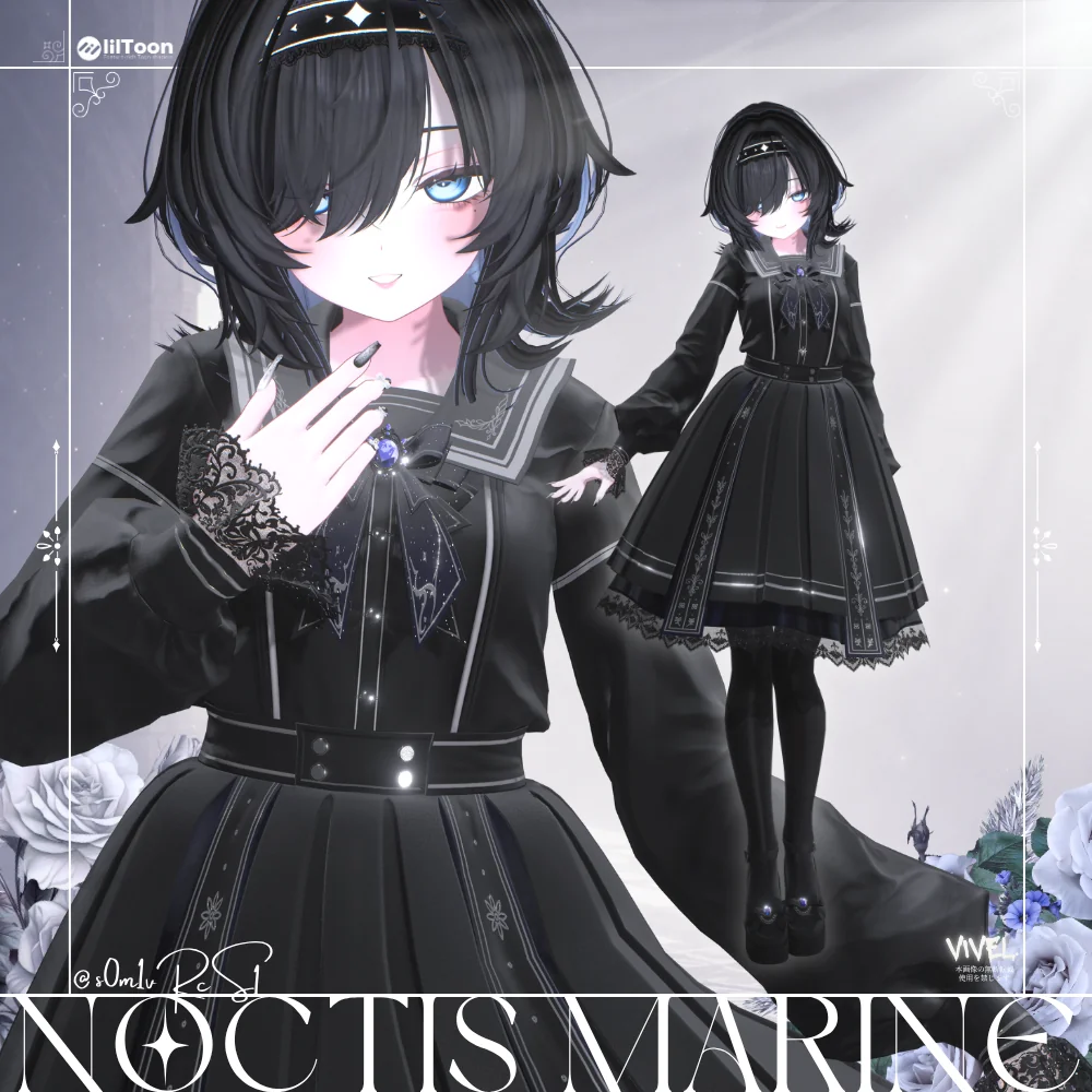 【6アバター対応】NoctisMarine -ノクティス・マリーン- 【VRChat向け/衣装/3Dモデル】 | VIVEL.