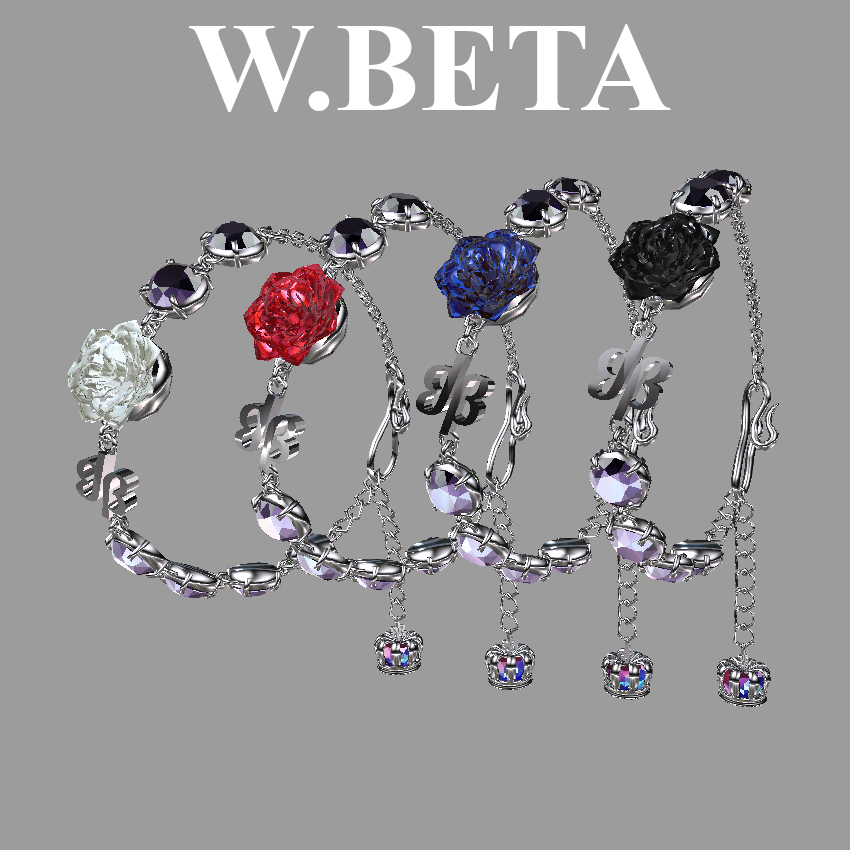 【VRC想定】Rose bracelet | -W.BETA-