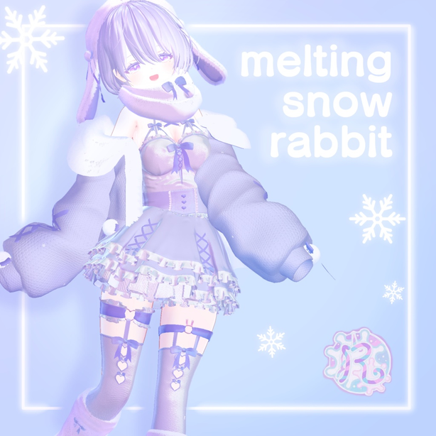 【11アバター対応】melting snow rabbit【めるらび】 | ゆめうつつクローゼット