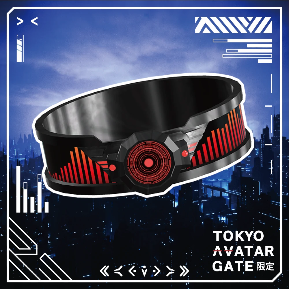 Audiolink Choker【VRC】 | Fourier Accessory