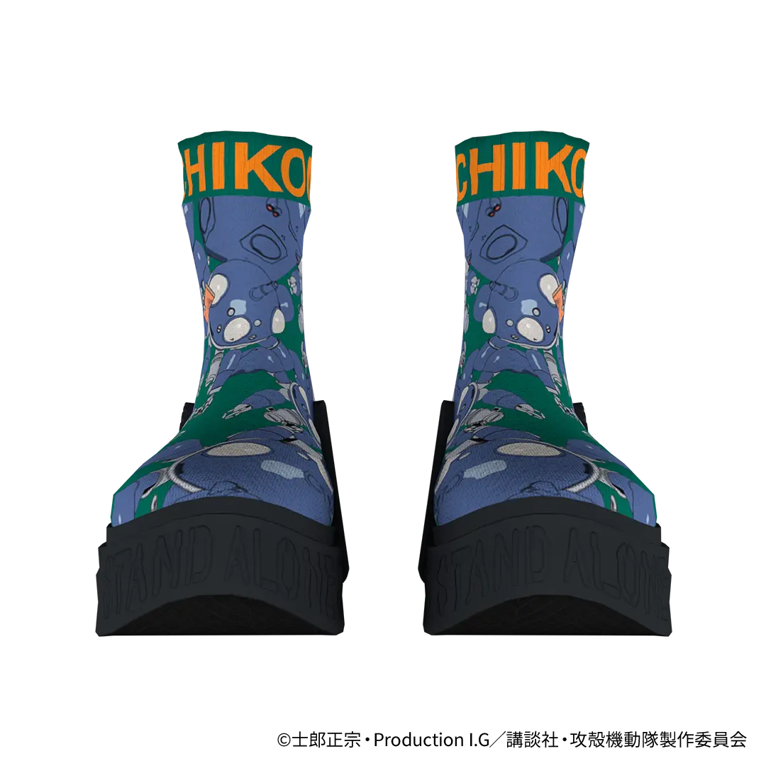 攻殻機動隊 STAND ALONE COMPLEX SOCKS BOOTS