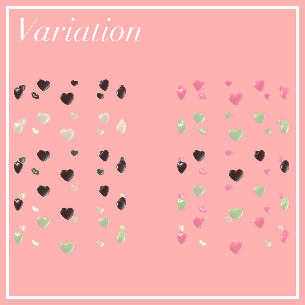 ハートチョコヘイロー【VRChat想定】
