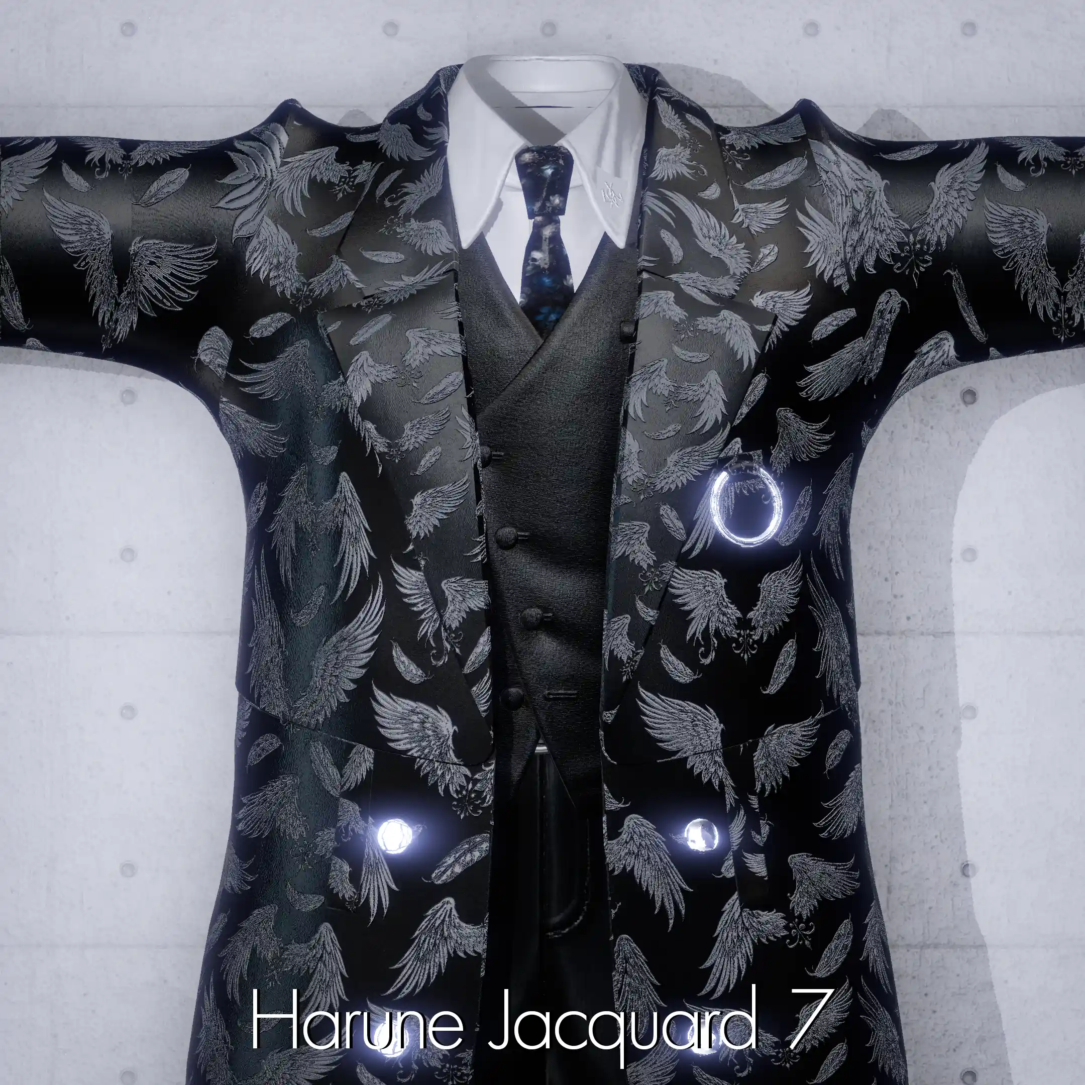 Harune Jacquard Normalmap Matcap＆Mask 3rd set