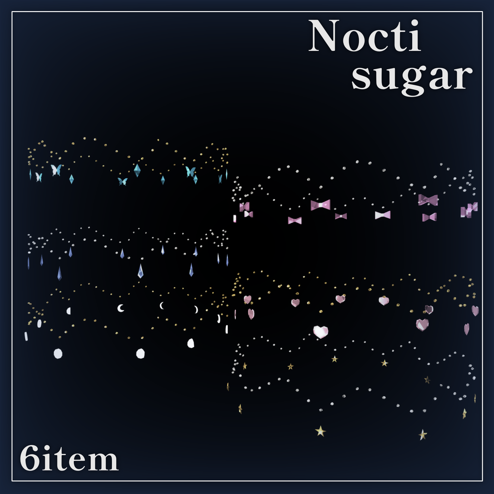 【Noctisugar】VRC想定　ヘイロー 　6種類　アクセサリー | JewelryBLUE