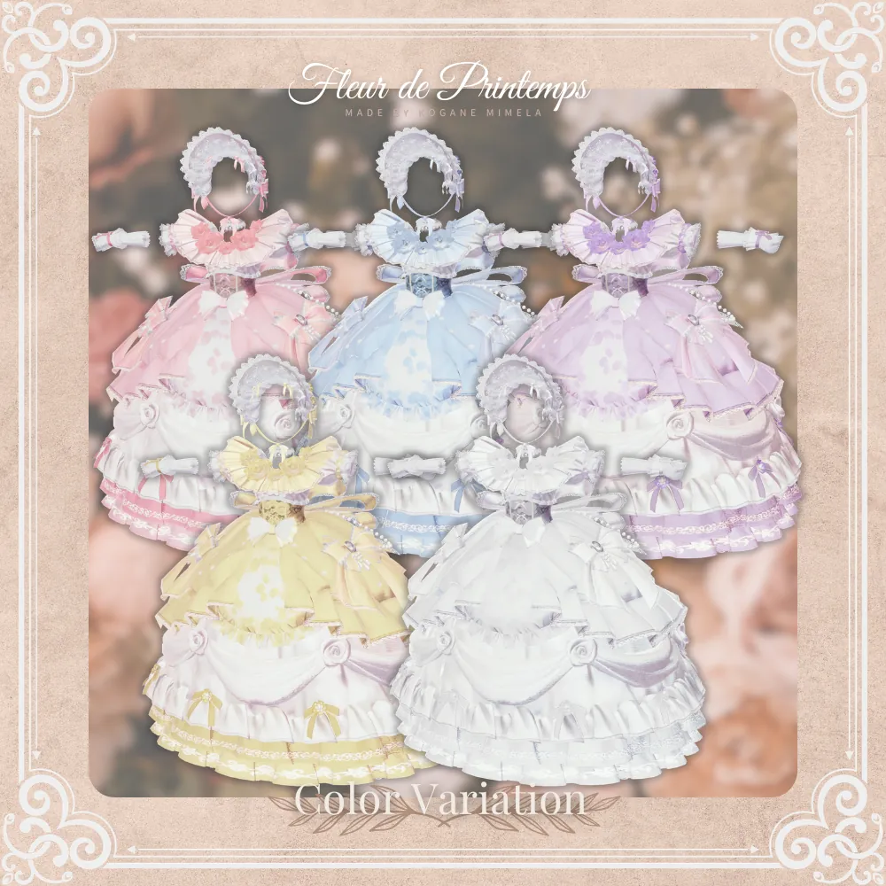 Fleur de Printemps 〈29アバター対応〉| 黄金みめら