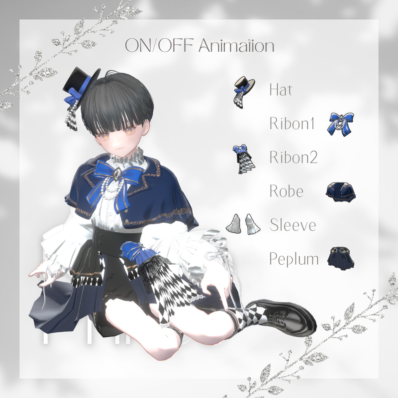 Rococo Prince 〈16アバター対応〉| 黄金みめら