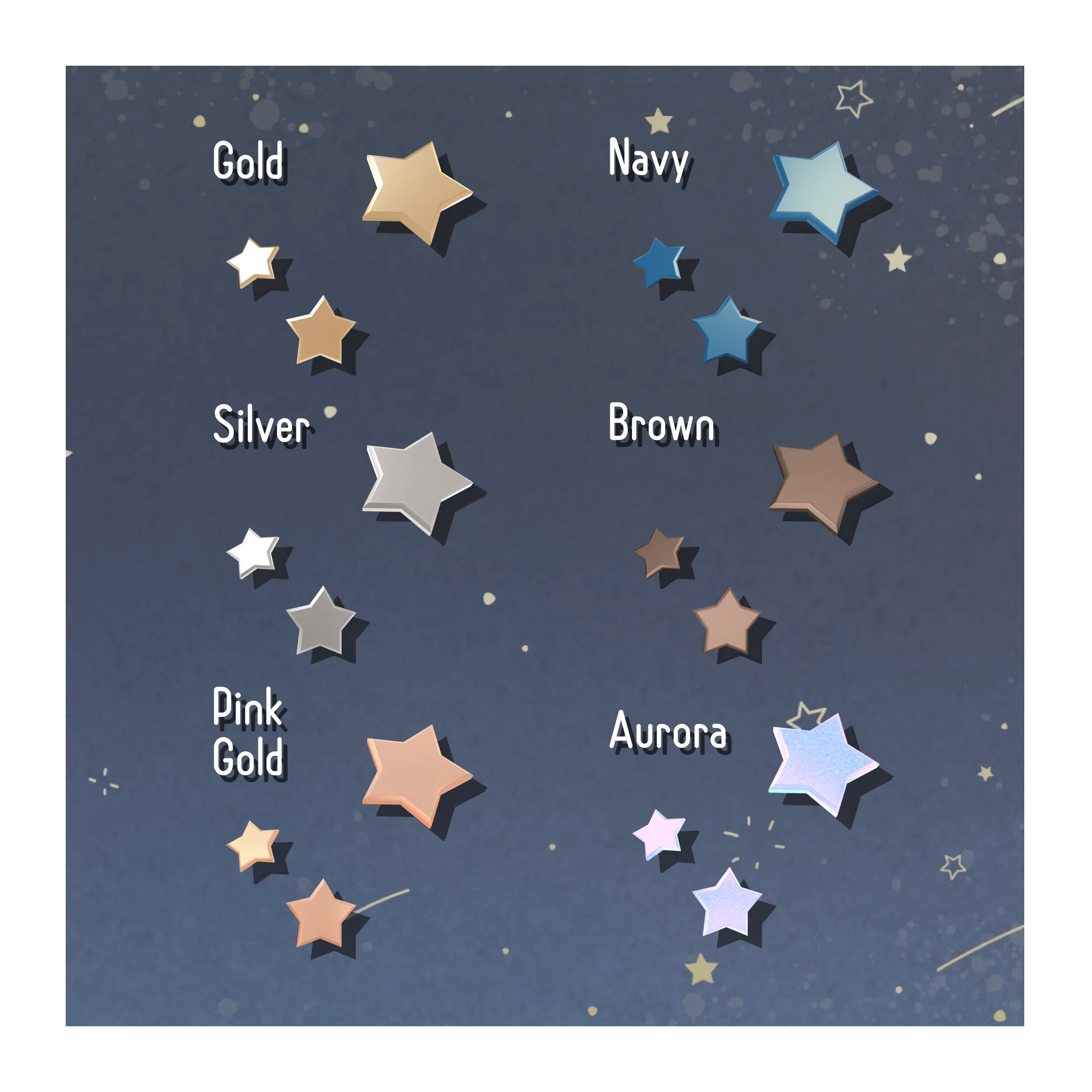 キプフェル専用 きらきら星ヘアアクセ