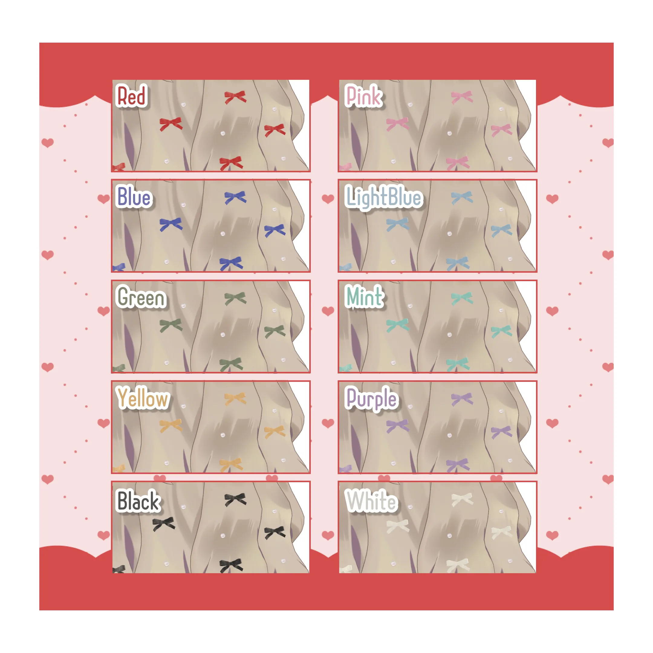 キプフェルちゃんのおめかしリボン