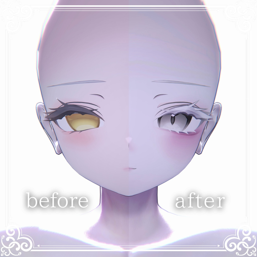 【ルルネ-Rurune】Rurune makeup&eye texture| lu2ya_shop