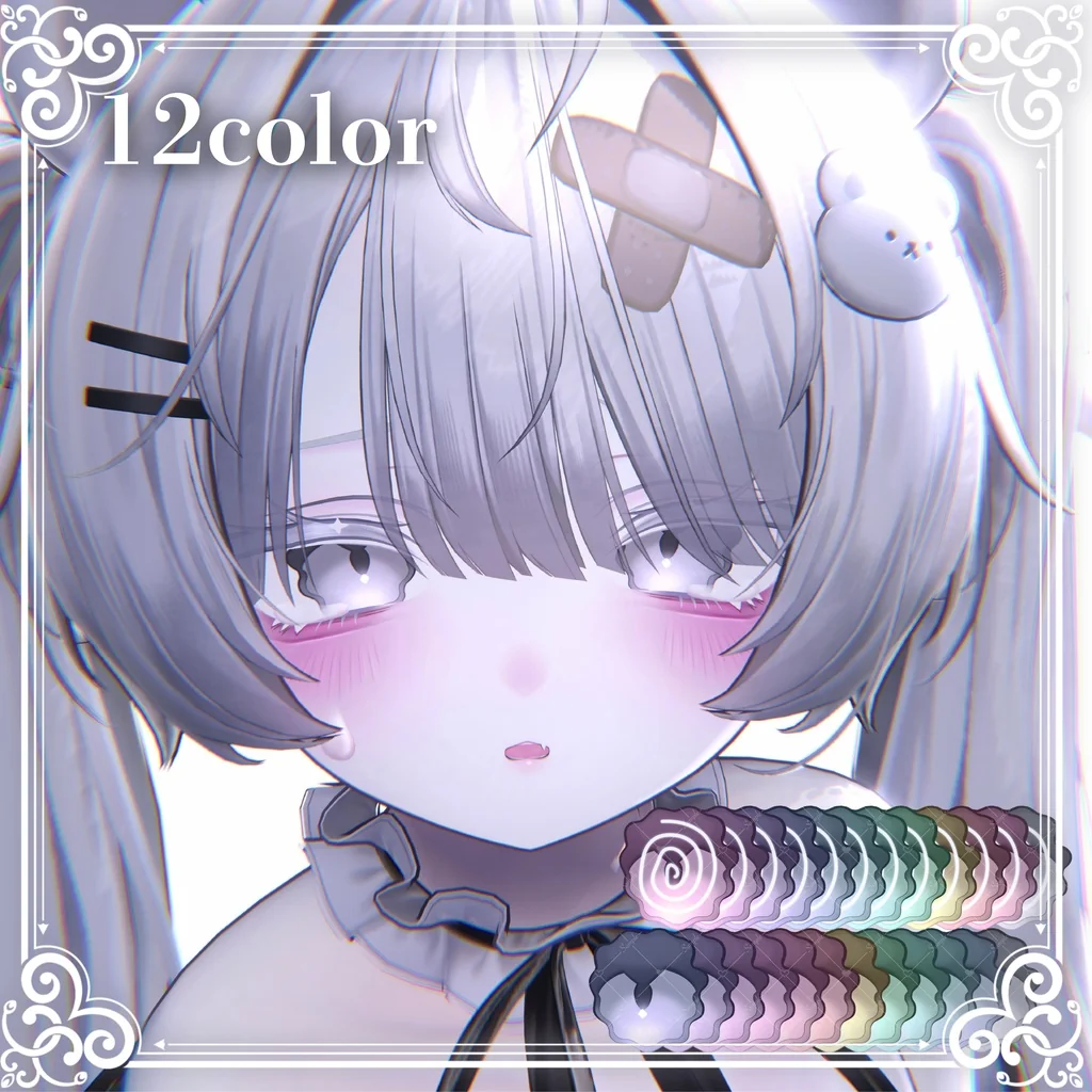 【ミルフィ-Milfy】Milfy makeup＆eye texture＆face Animation| lu2ya_shop