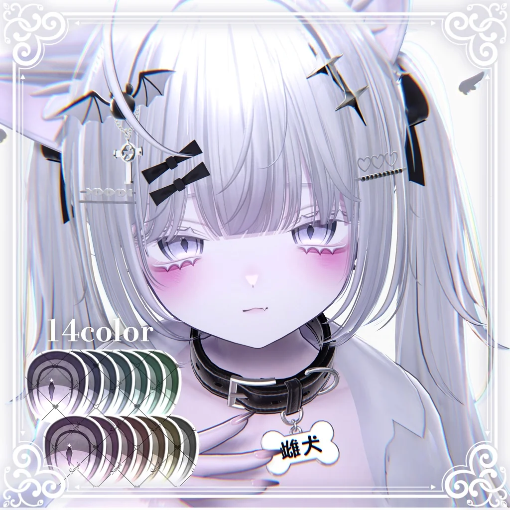 【エク-Eku】Eku makeup&eye texture& Blendshape| lu2ya_shop
