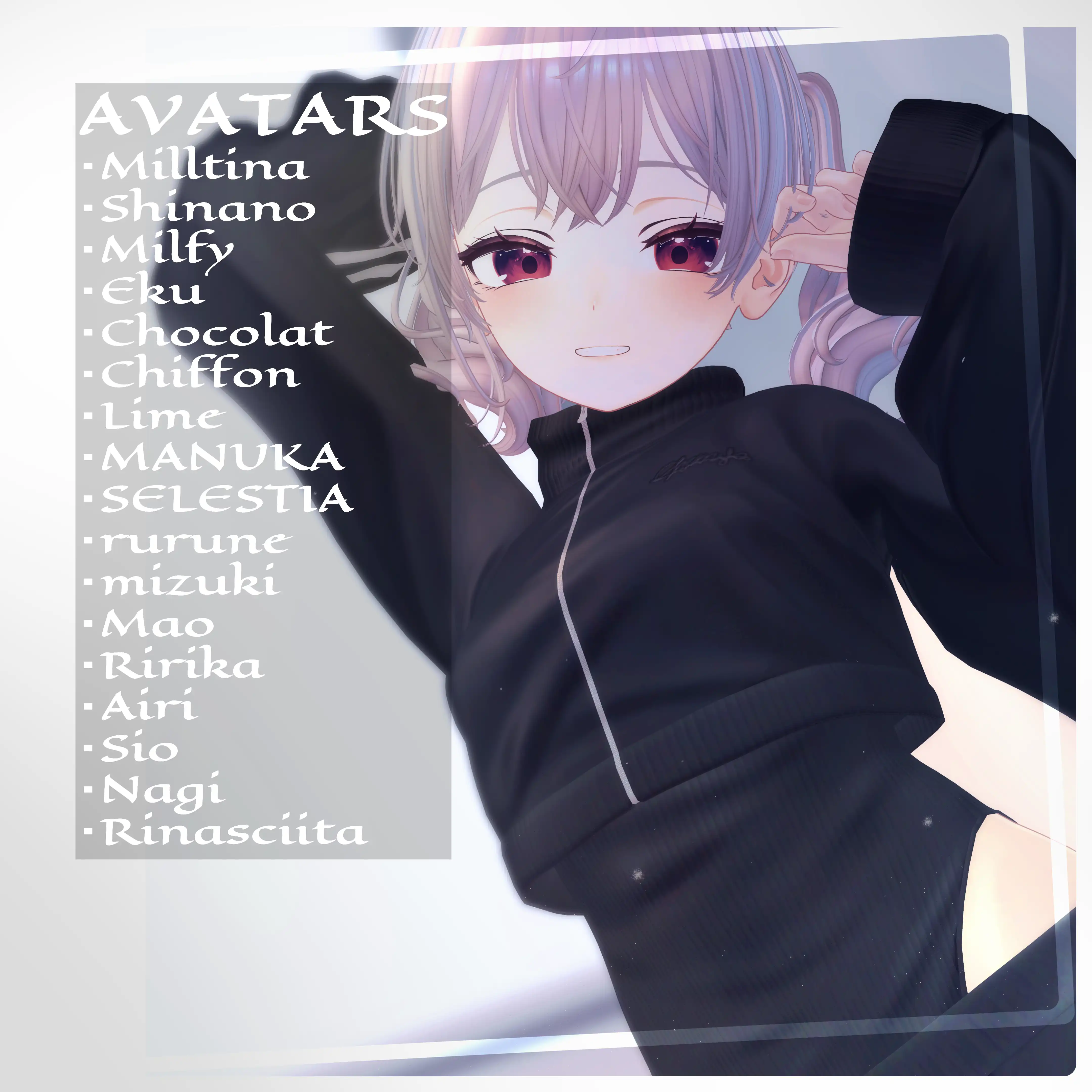 【18-Avatars】Ohanyo Routine Wear-おはにょルーティンウェア【しなのラムネミルティナ海咲対応】 | makurastudy