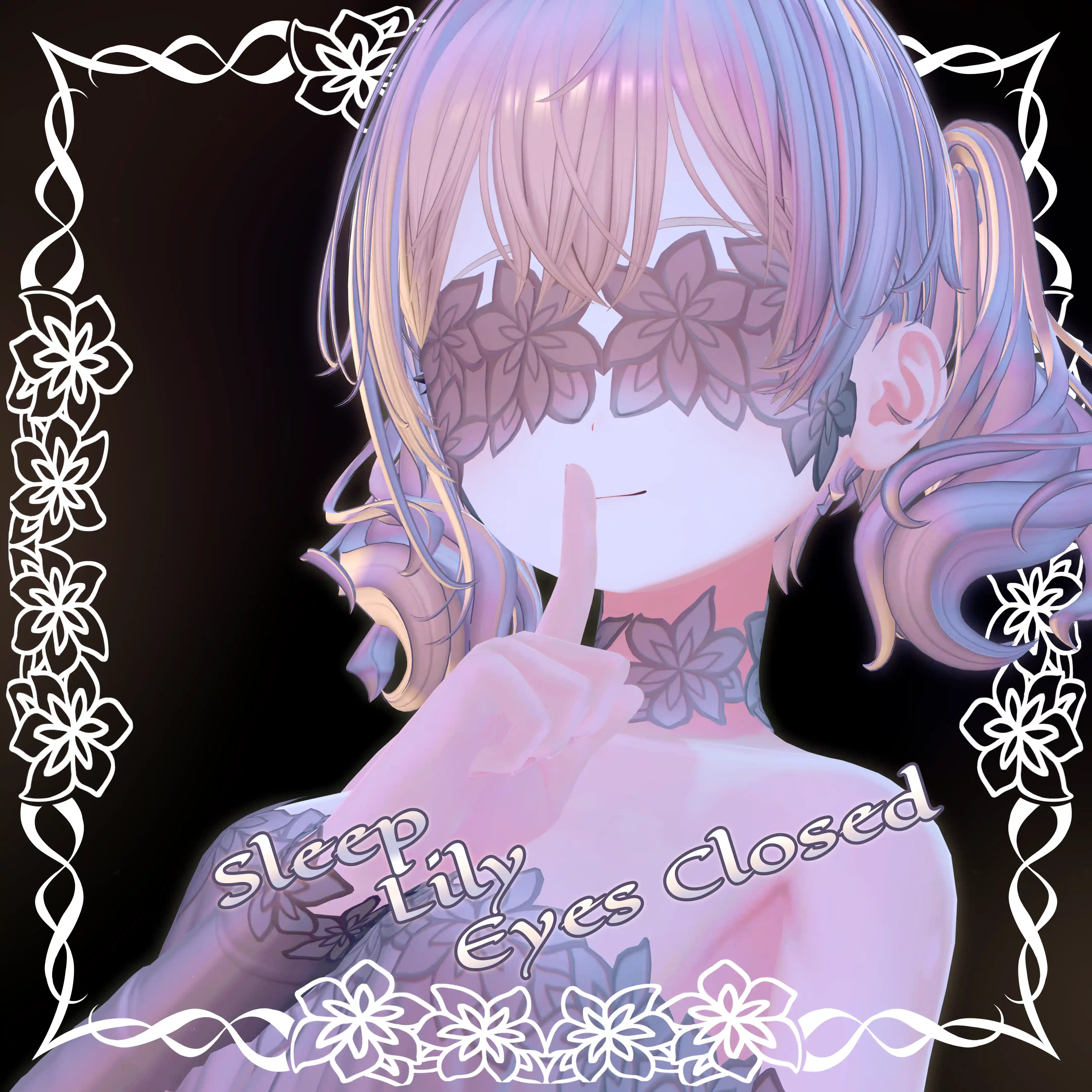 【無料/Free】Sleep Lily Eyes Closed-ぽやしみリリィアイズクローズド【28-Avatars】| makurastudy
