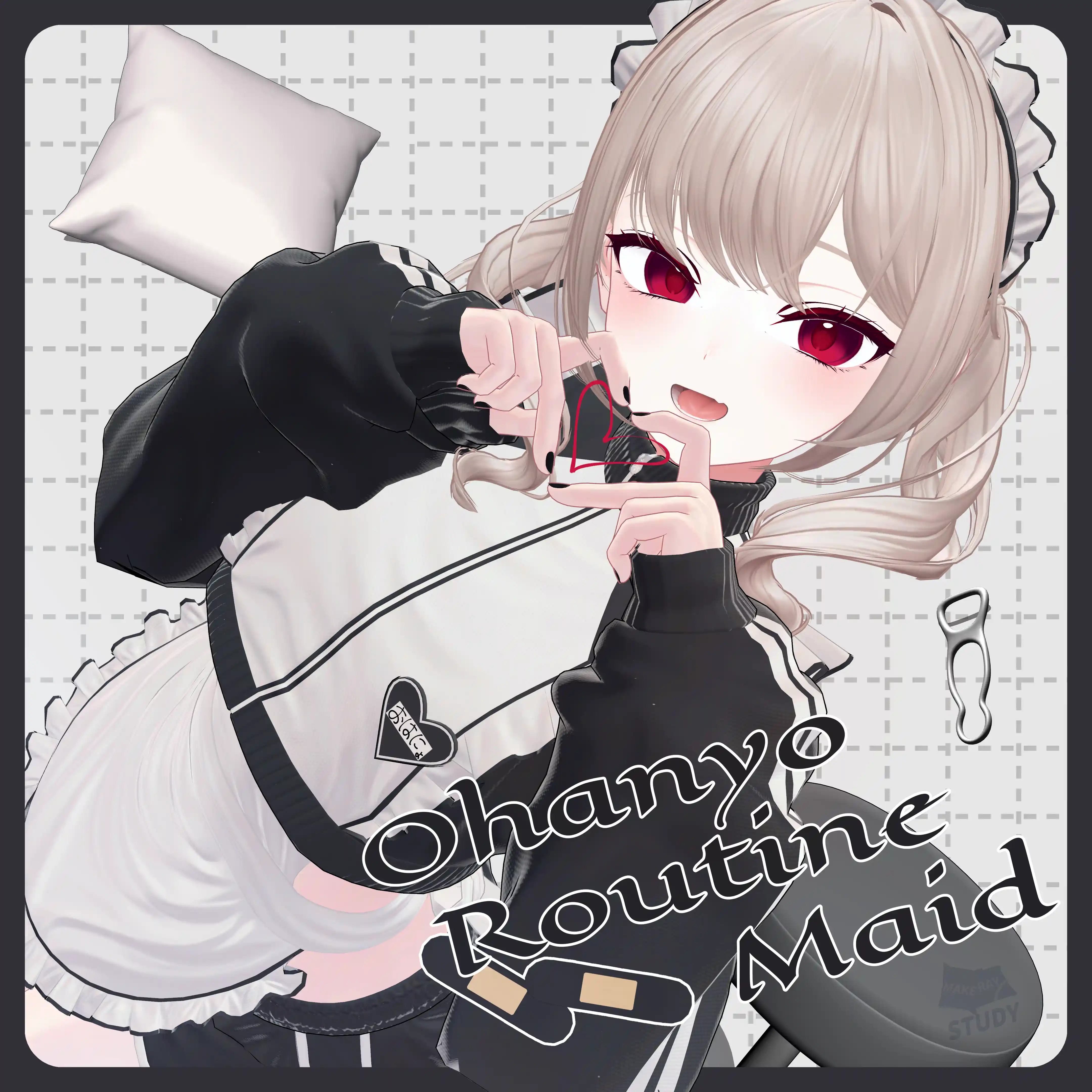 【20-Avatars】Ohanyo Routine Maid-おはにょルーティンメイド【しなの輝夜ラムネまよ対応】| makurastudy