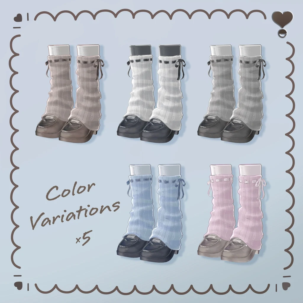 【複数アバター対応】MyKnitLoose【VRChat向け衣装】