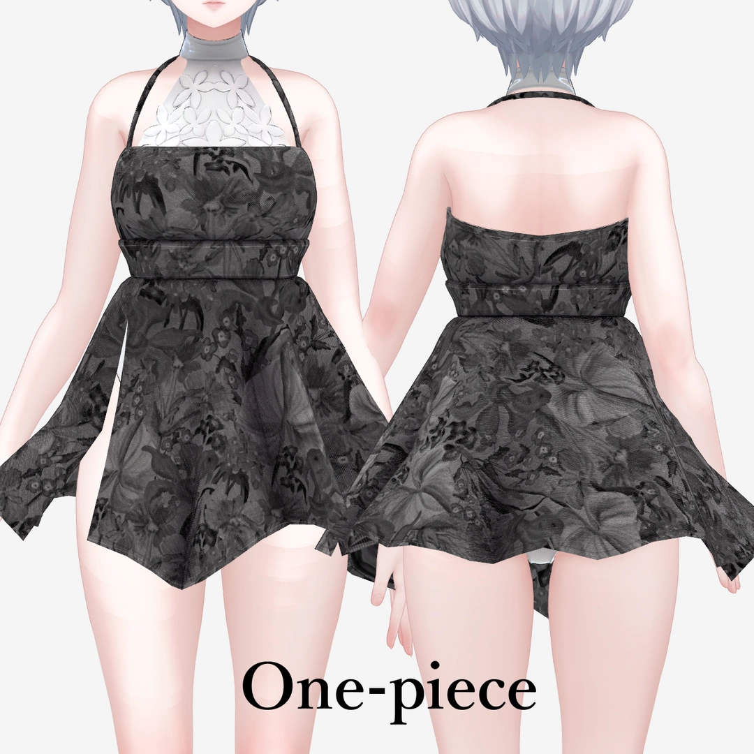 5アバター対応「One-piece&Swimwear」【森羅/マヌカ/セレスティア/Sio/桔梗対応】