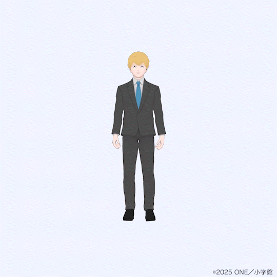 「霊幻新隆 ヘアスタイル・スーツ・オーラ|フルセット」『モブサイコ100』