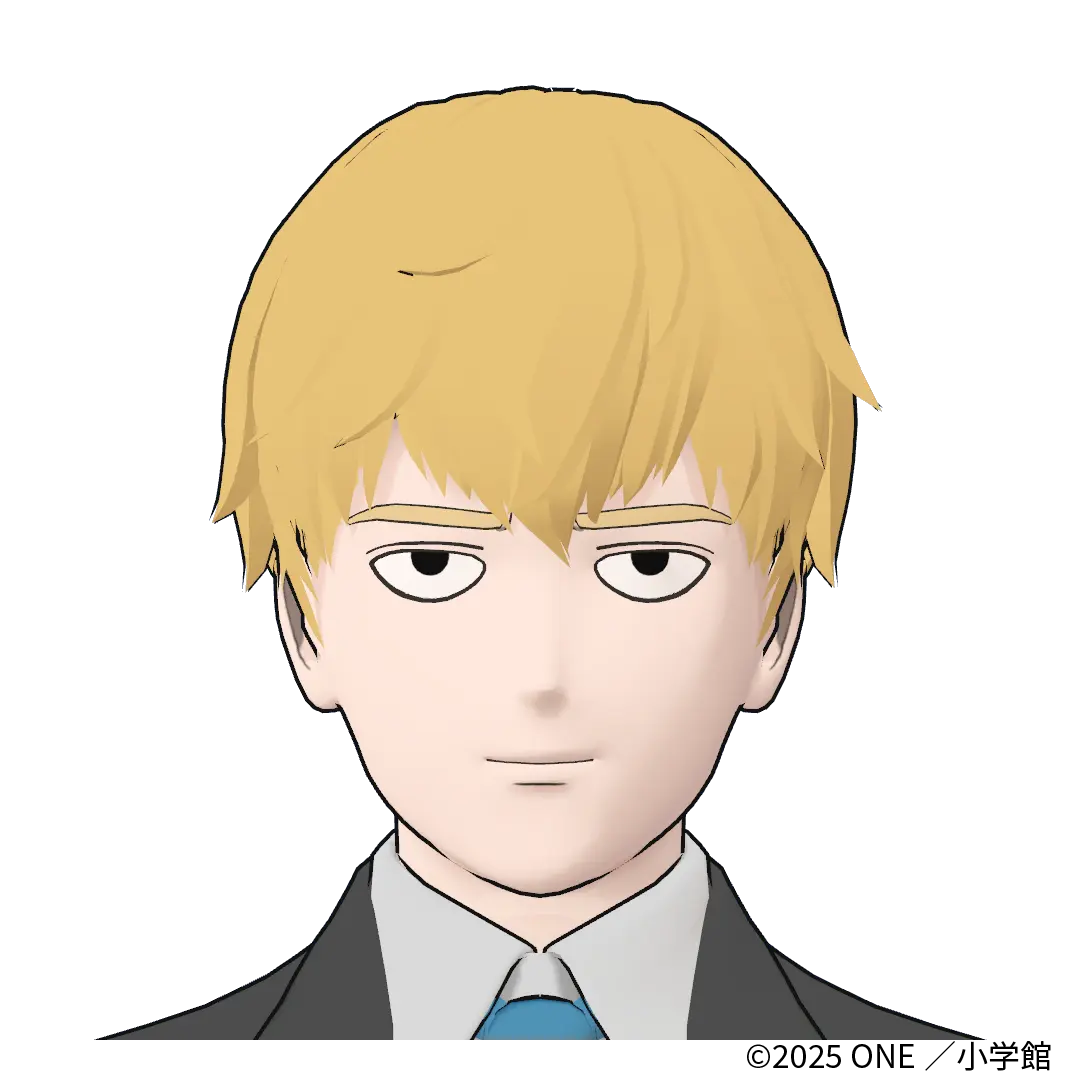 「霊幻新隆 ヘアスタイル」『モブサイコ100』