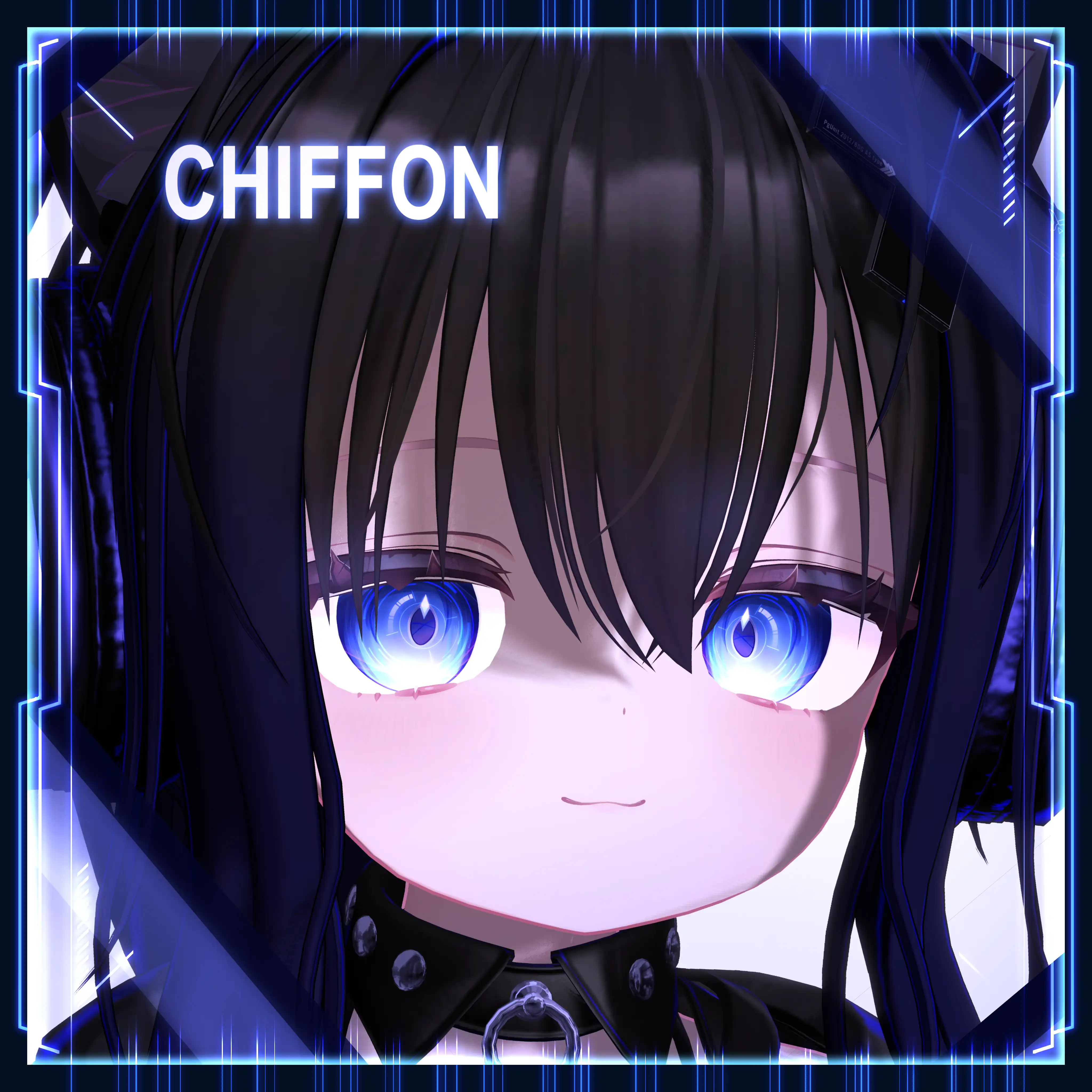 【26アバター対応】Cyber Reticle Eye texture | 9zn_Cyber Studio