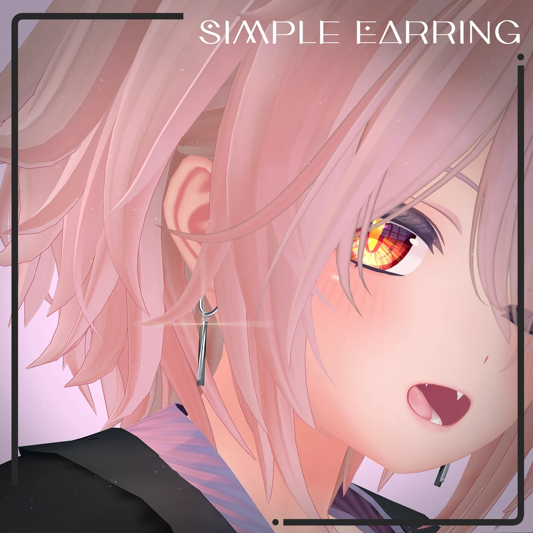 【VRC想定】Simple Earring | Miru-Studio