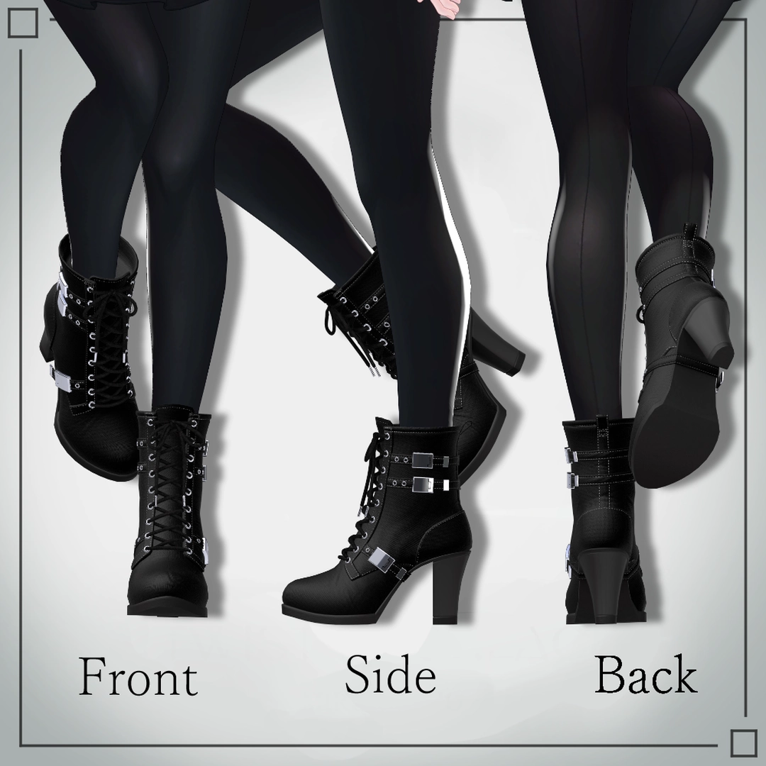 Lacebelt Heel_Boots | Miru-Studio