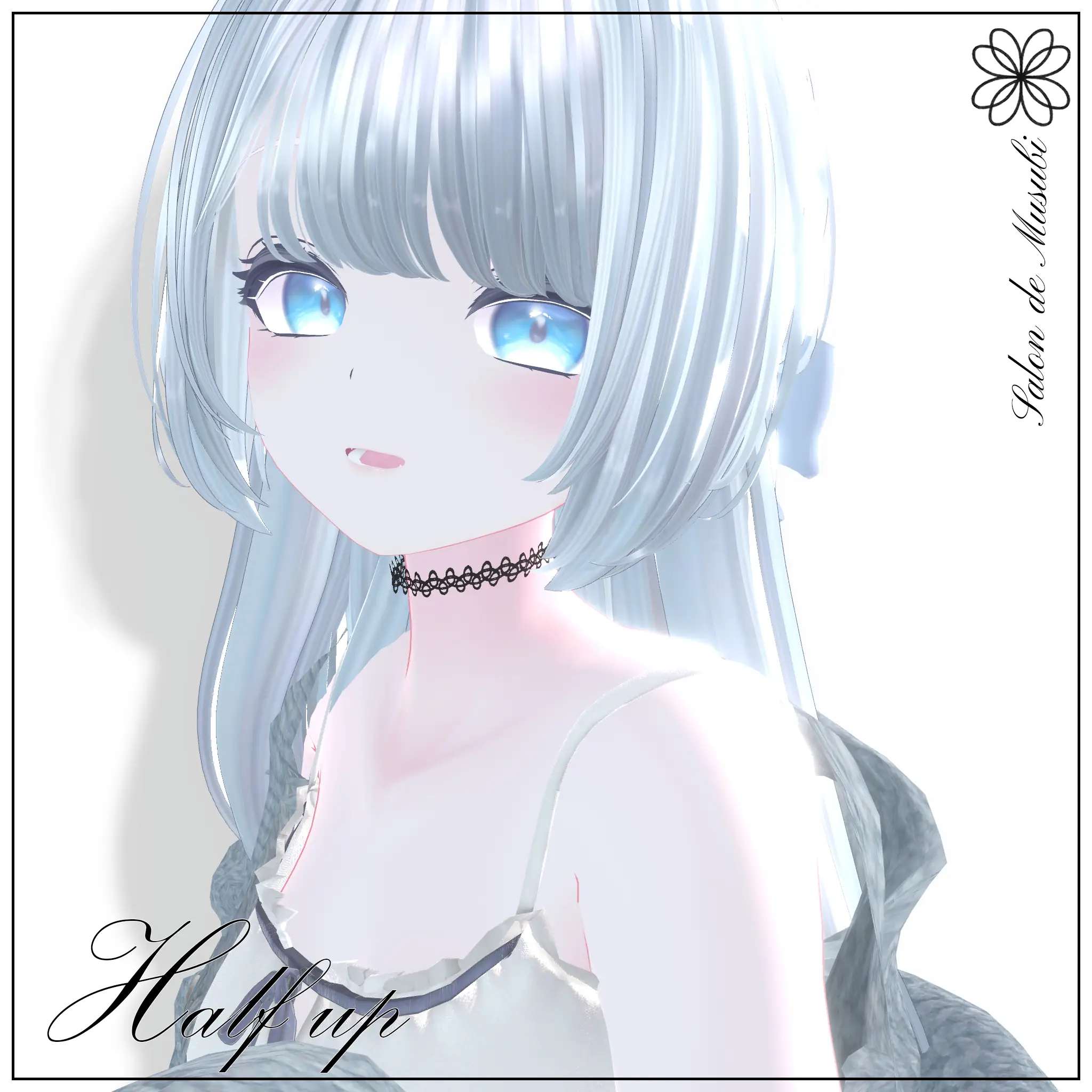 half up hair【8Avaters】